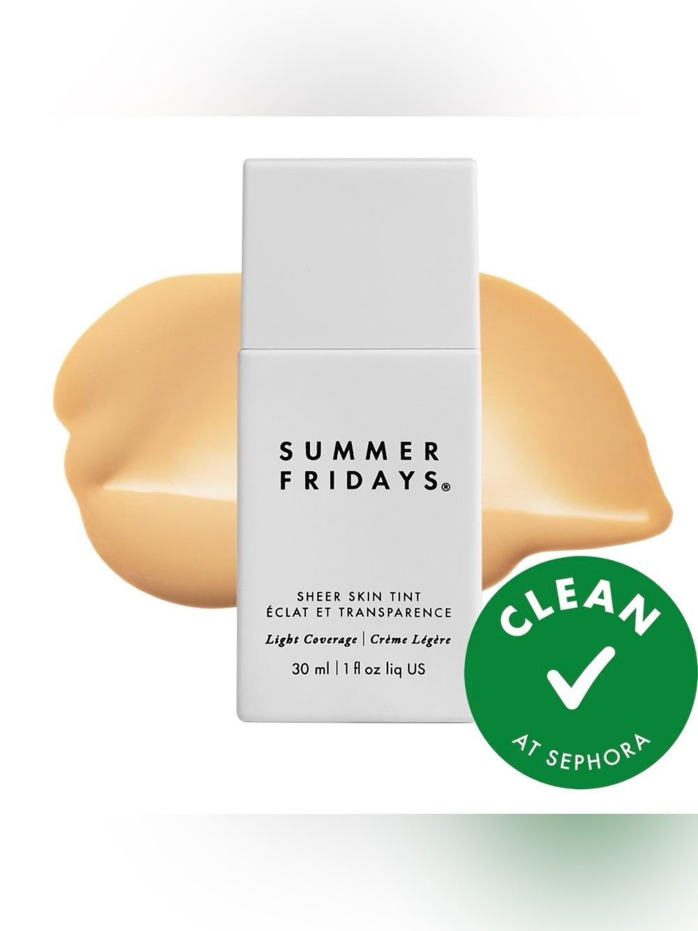 Summer Fridays Sheer Skin Tint with Hyaluronic Acid + Squalane - Shade 3